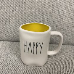 Rae Dunn “Happy” Mug
