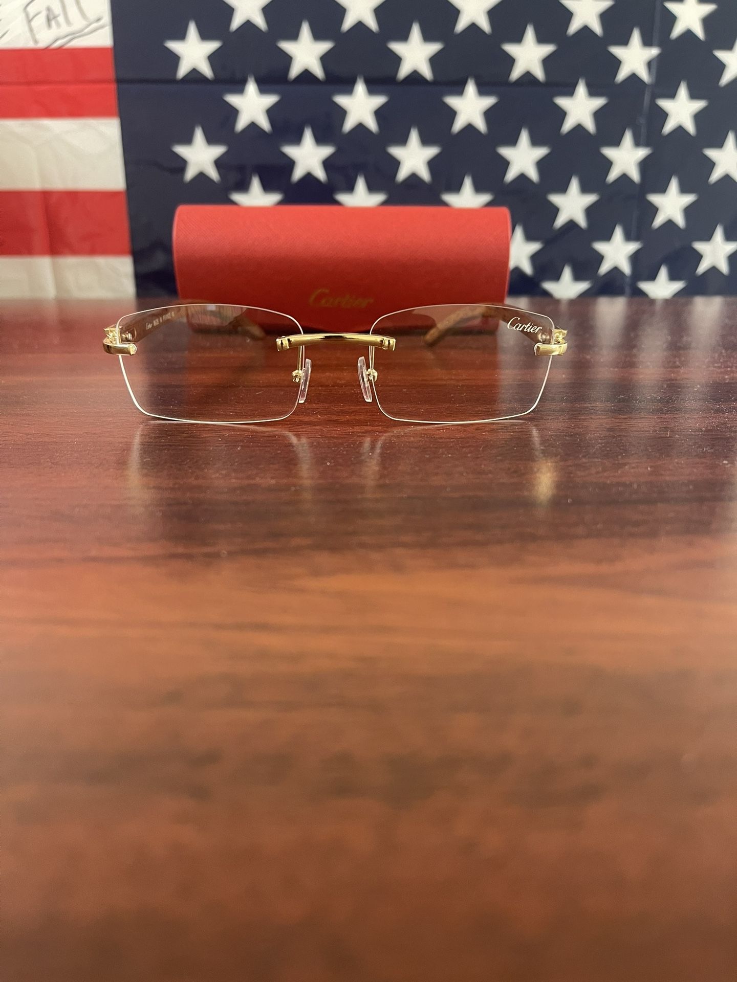 Clear Frame Cartiers
