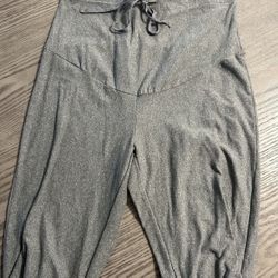 Gray Maternity Leggings 