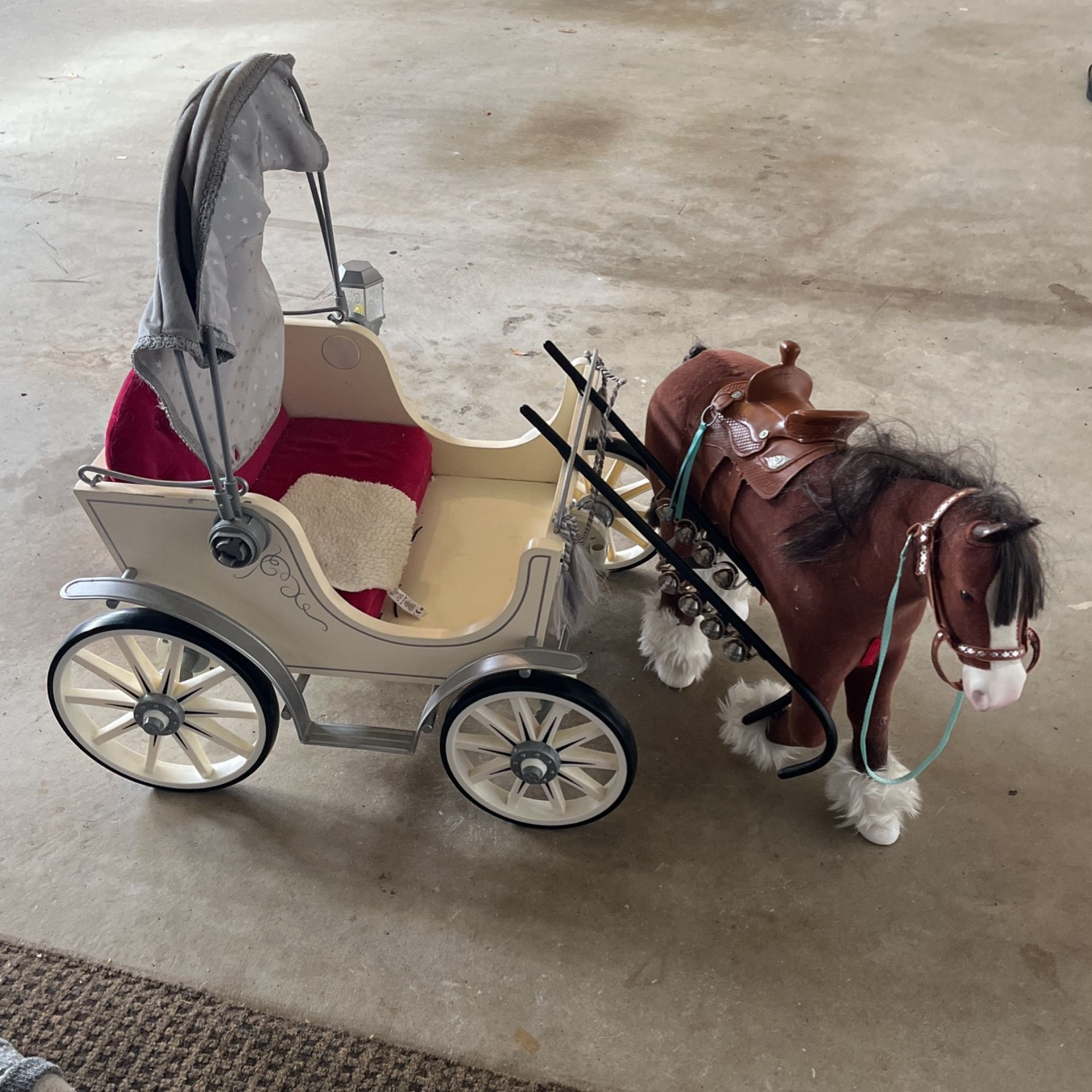 American Girl Doll Horse And Carriage for Sale in San Diego, CA OfferUp