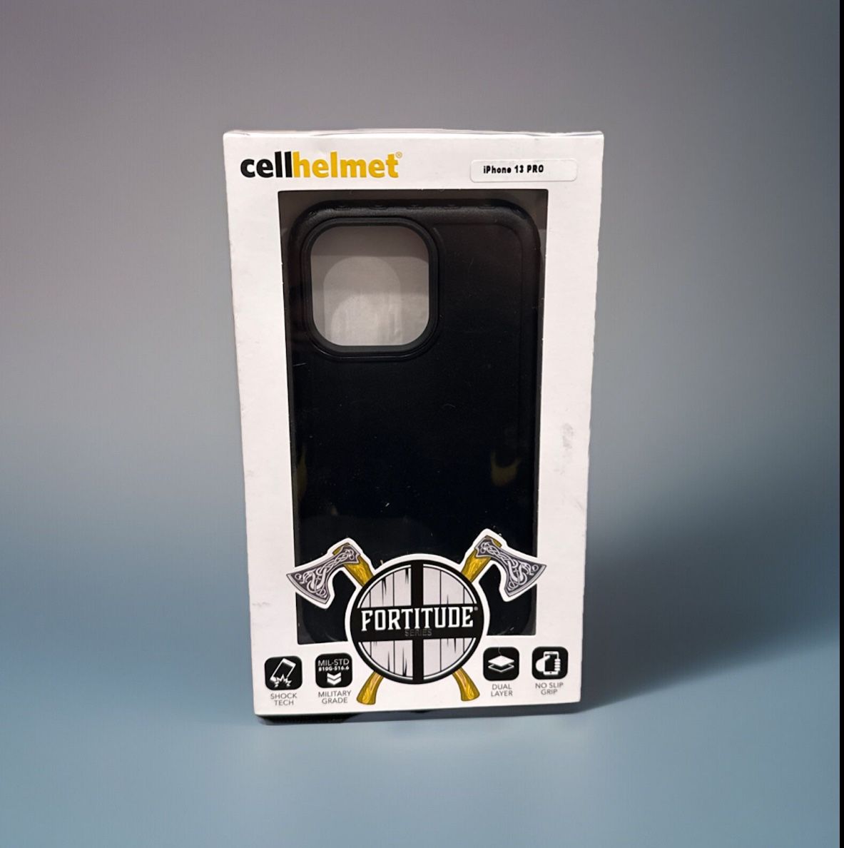 Cellhelmet Fortitude iPhone 13 Pro Case Shockproof Military Grade No slip