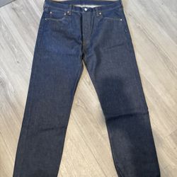 36x32 Rigid Blue Levi 501 Jeans $30