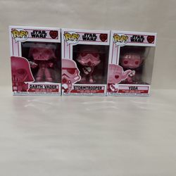 Star Wars Valentine’s Funko Pop! Lot
