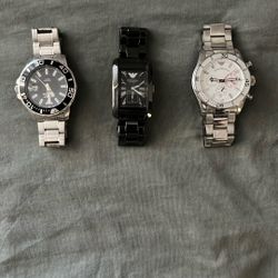 Selling 3 amazing quality watches
