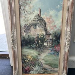 Painting Halfway Cottage By Marty Bell