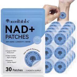 NAD+ Patches x2 | 30 Patches Each | Daily Wellness Patch