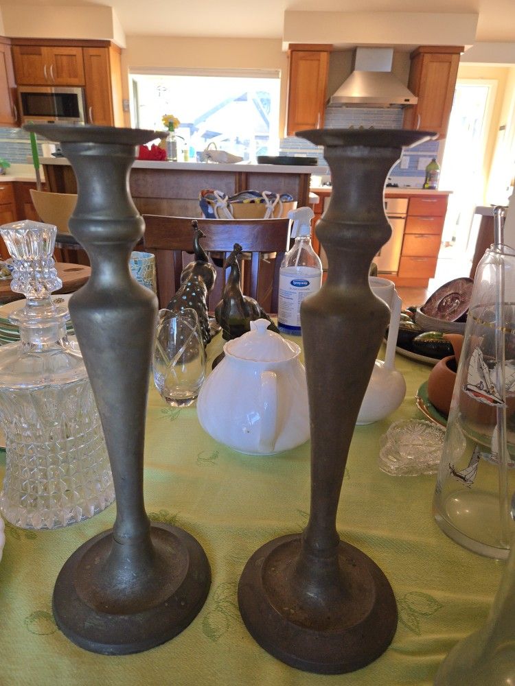 Pottery Barn Candlesticks
