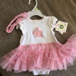 Easter baby dress 3 Months