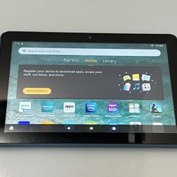 Amazon Fire HD 8 10th Gen Tablet 32GB Blue USB Type C 8” - $29