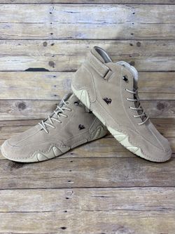 LDeck Men's High Top Shoes Size 13.5 / 14 Tan Streetwear Minimalist