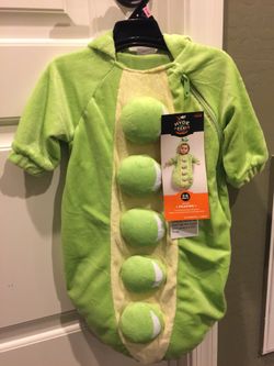 HYDE & Eek Peapod Costume Size 0-6 Months