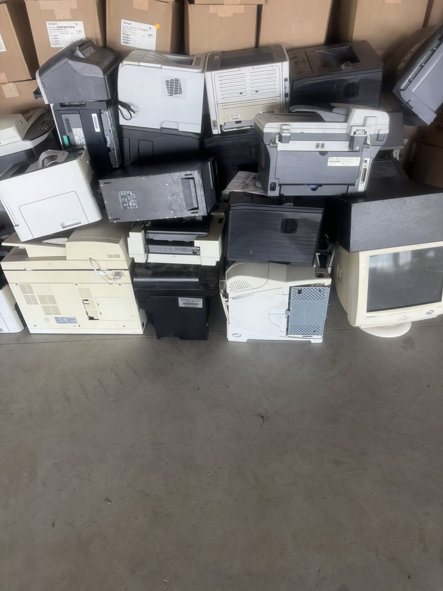 Printers, Computers, Copy Machines Etc