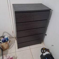 brown 6 bedroom drawer 