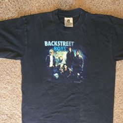 Backstreet Boys Shirt VTG Y2K Boyband