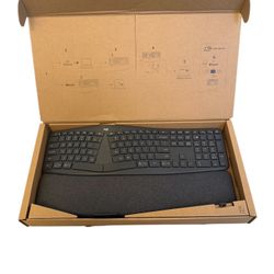 Logitech Ergo Full Size Wireless Scissors Keyboard for Windows or Mac