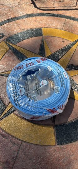 Cerrowire250 ft.​ 14/​3 Light Blue Solid CerroMax SLiPWire Copper NM -​B Wire