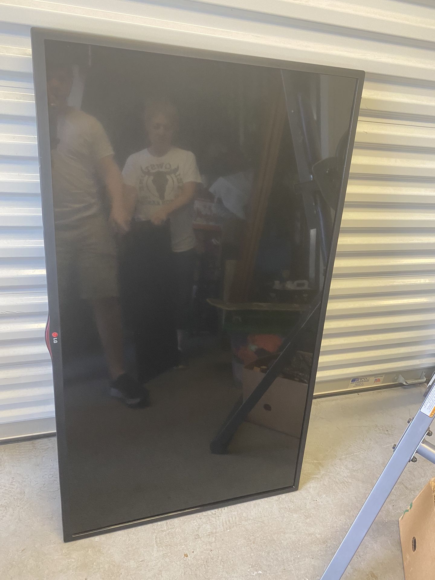 Nice 55’ LG Smart T. V.