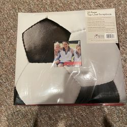 Soccer Scrapbook 12x12 New