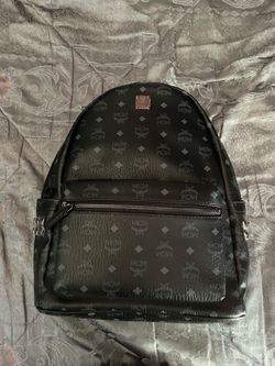 Black Medium Sized MCM Bookbag