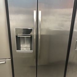 Whirlpool Stainless Side By Side Refrigerator 