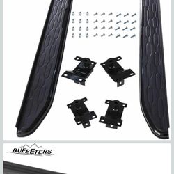 Side Step Running Board Nerf Bar Fit for 2015 2016 2017 2018 2019 2020 2021 2022 2023 Land Rover Discovery Sport, OE Style, Black&Silver