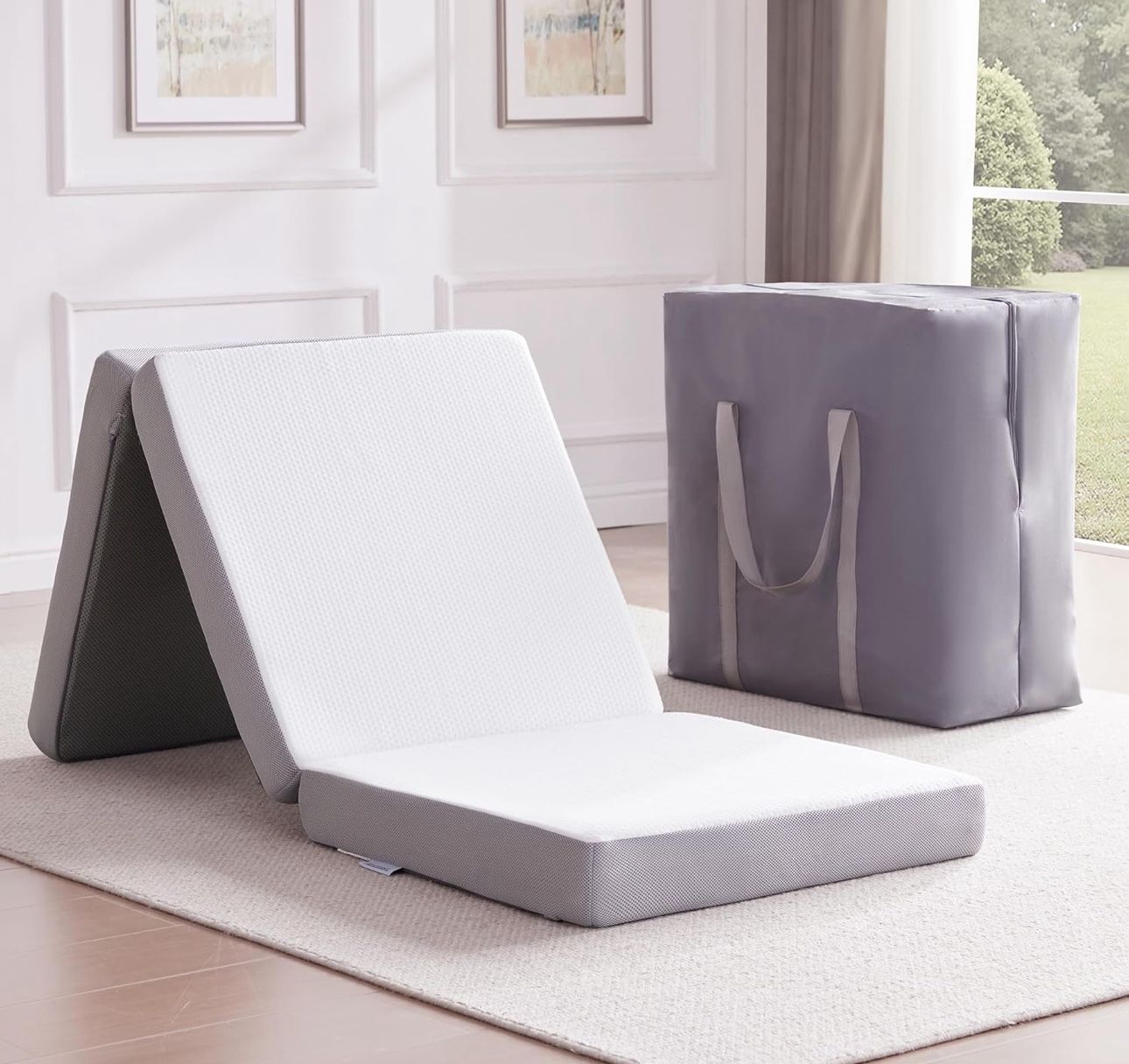 Queen Fold Up Mattress - Sofa, Bed Modes