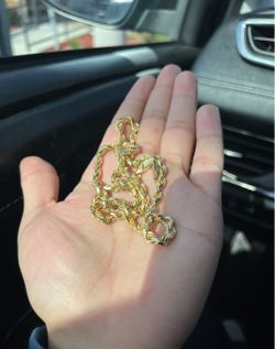 20 inch 14k rope chain