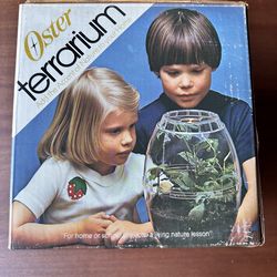 Vintage Oster brand terrarium kit