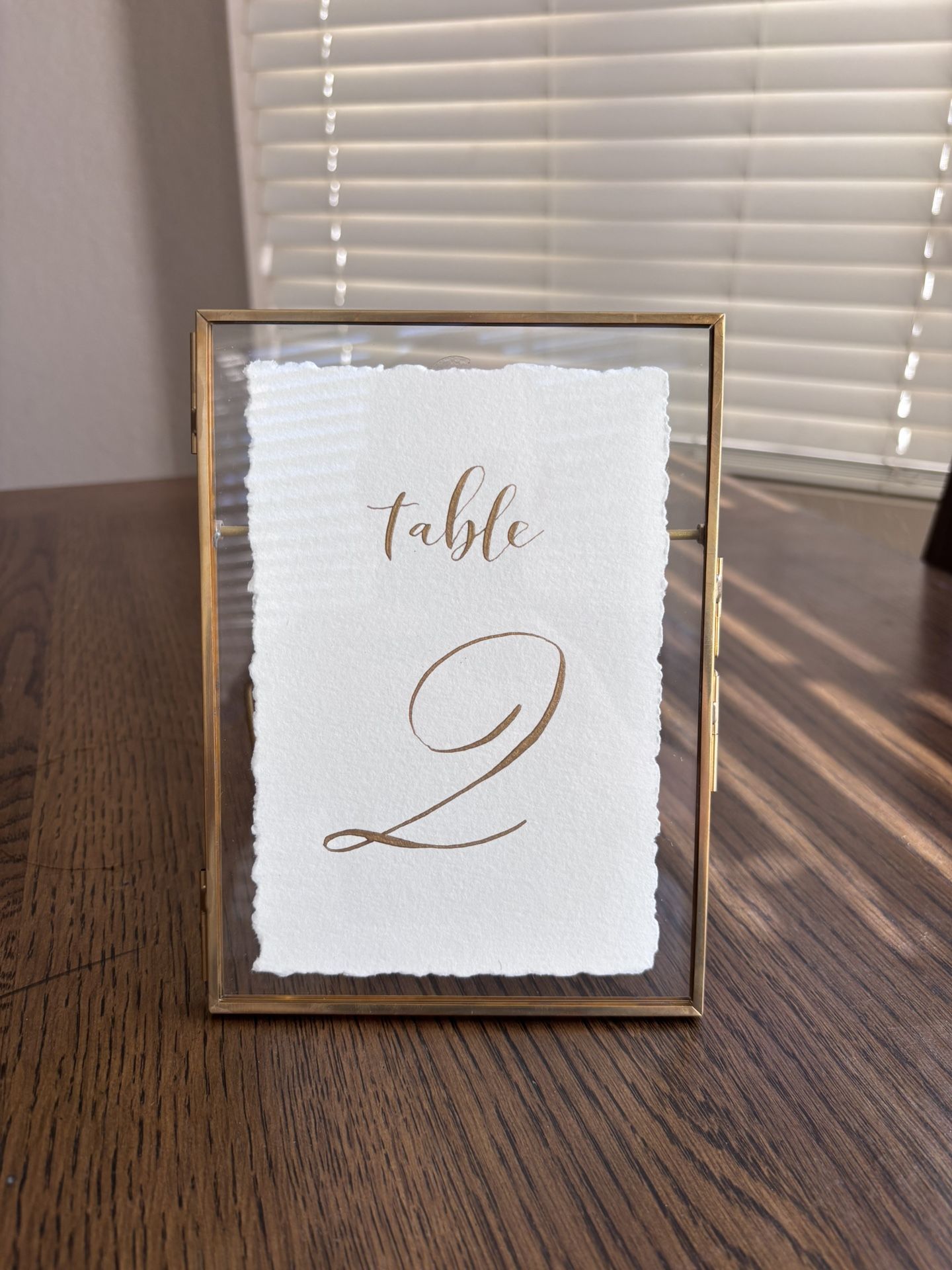 Floating Photo Frames Gold X8