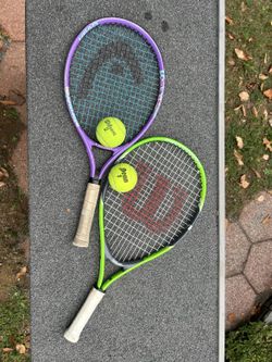 Kids Tennis Rackets with 2 Balls