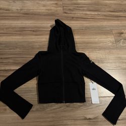 Alo Yoga-Sway full zip hoodie