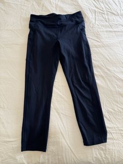Lululemon All the Right Places Crop II 23 Inch True Navy Women's Size 6
