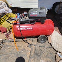 Craftsman 150 Psi 6hp.2hp 33  gallon Air Compressor 