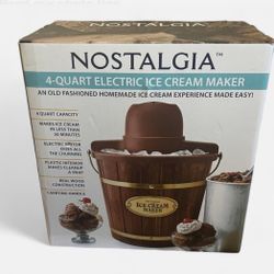 New Electric Ice Maker Nostalgia 