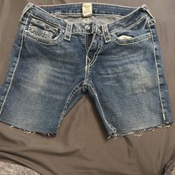 Cutoff True Religion Shorts 