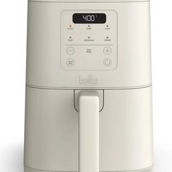 bella 4Qt Slim Air Fryer, Kitchenware 6 Preset Cooking Options Oatmilk