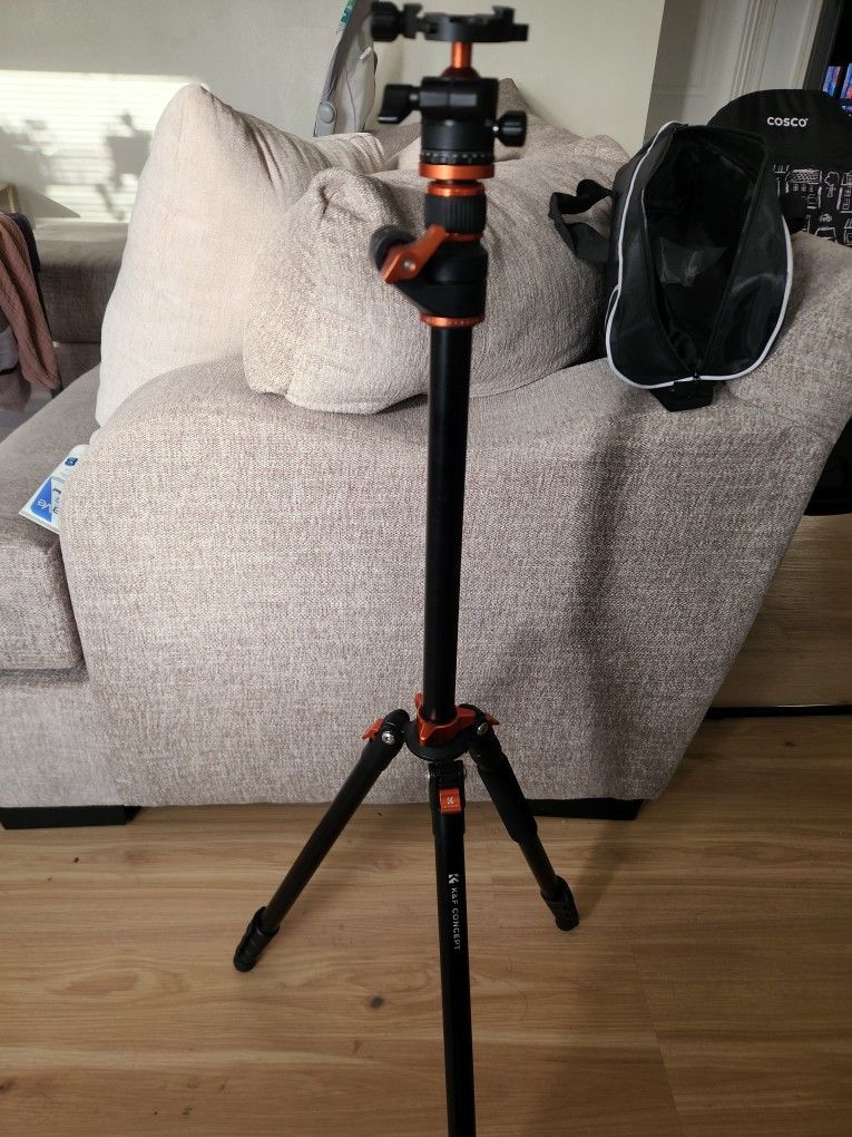K&F Concept 78 inch Camera Tripod for DSLR Compact Aluminum Tripod with 360 Degree Ball Head and 10K