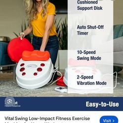 • NEW • Vital Swing Master- Increases blood flow, Energy….