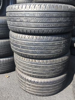 205/55/16 continental set of used tires in great condition 70% tread 200$ for 4 . Installation balance and alignment available. Please call 973-997-