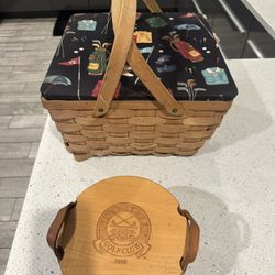 Longaberger Golf baskets - 2 