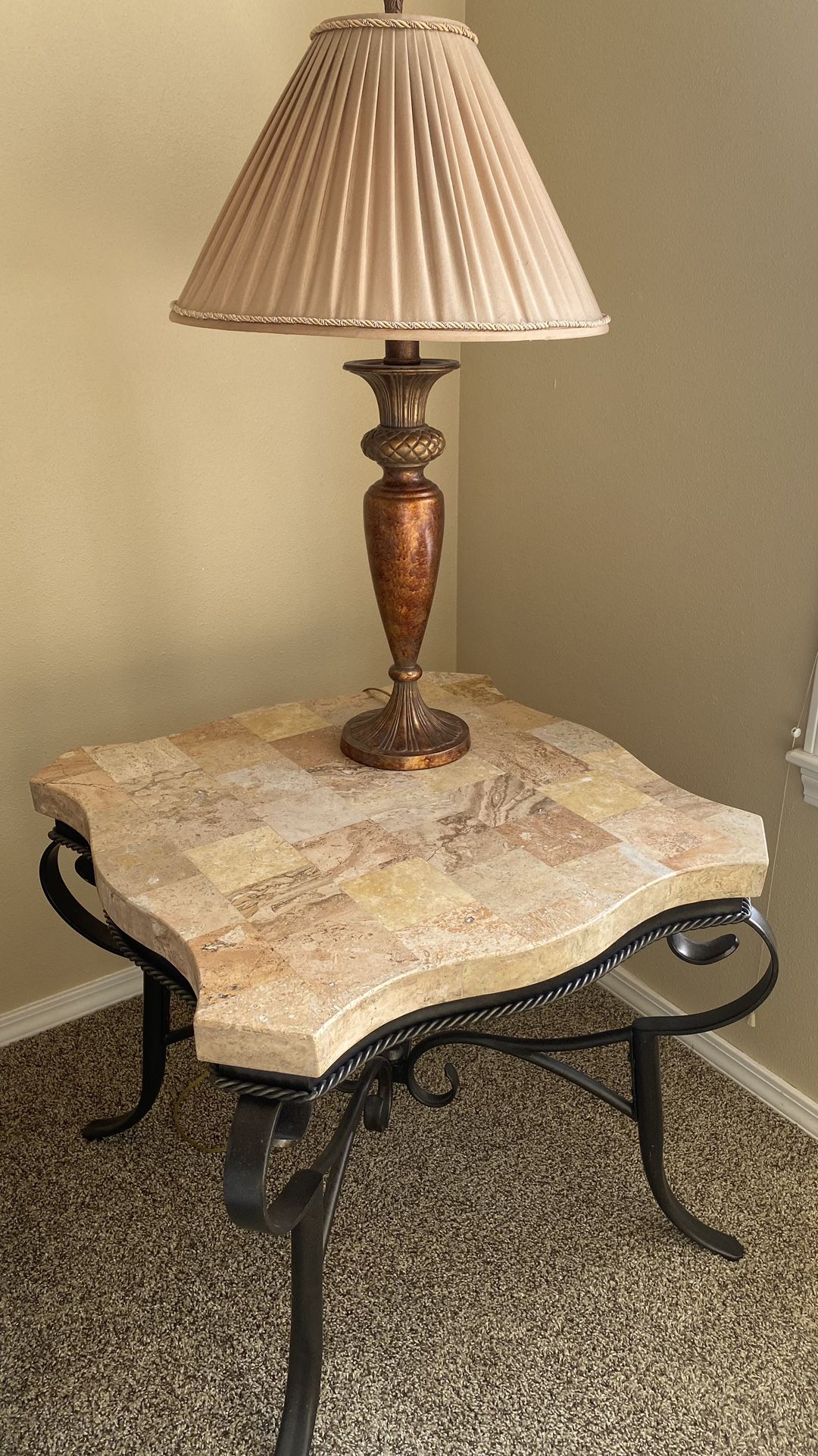 Marble Accent/end Table
