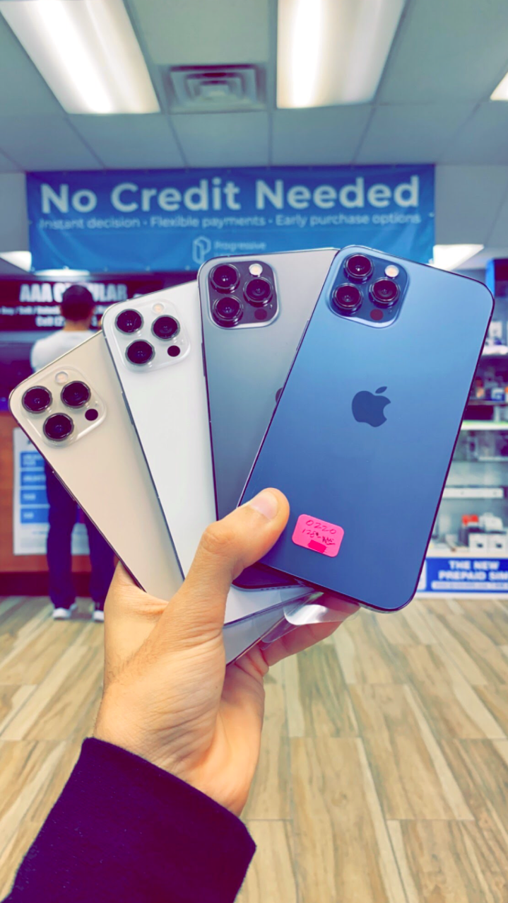 Apple iPhone 12 Pro Max 256GB / 128GB Unlocked LIBERADOS & All