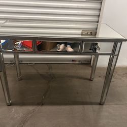 Mirrored Desk/Vanity 