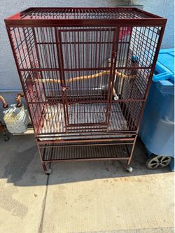 Large parrot cage