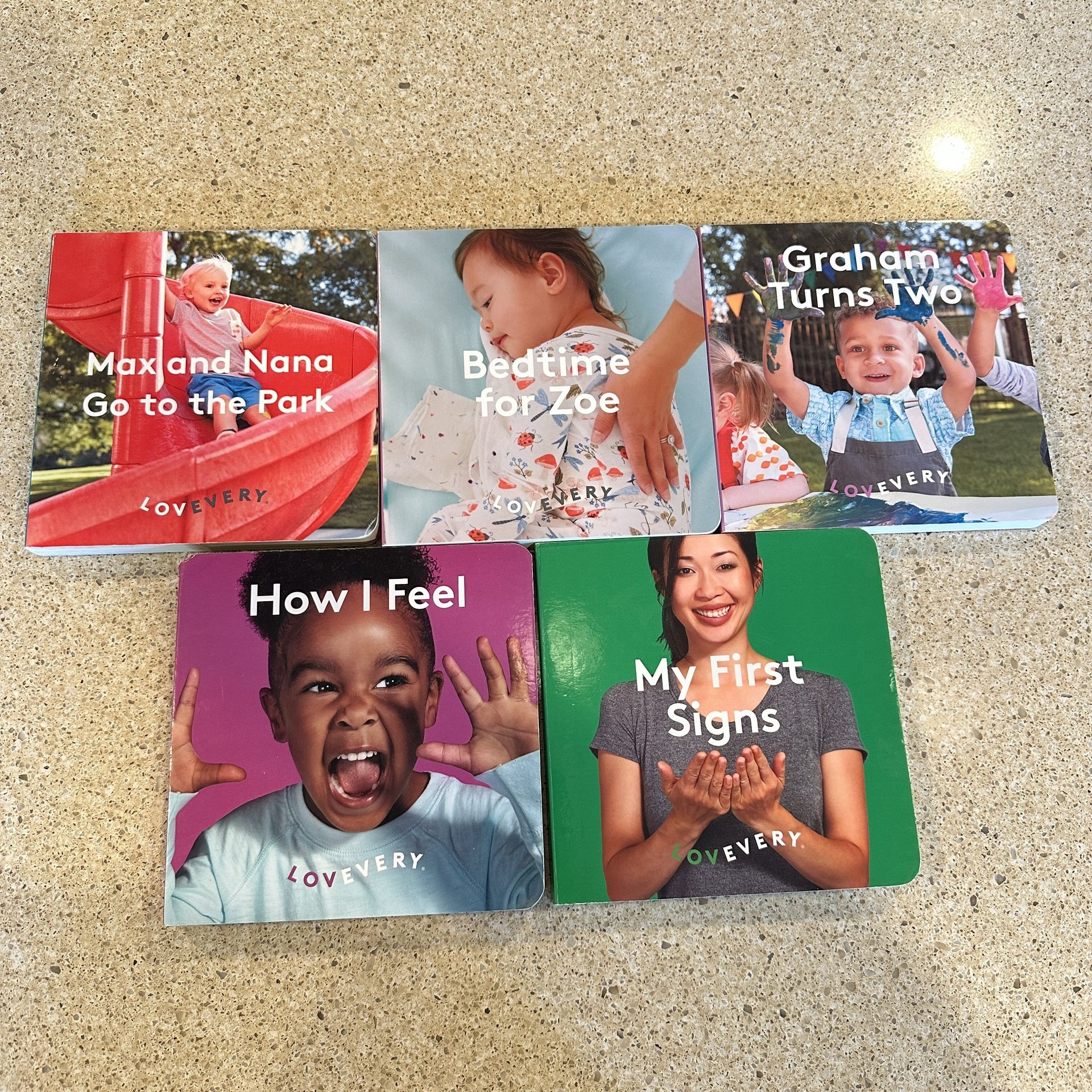 Lovevery Montessori Board Books Infant Toddler Toy