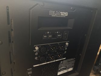 DLM 12S 2000W Powered  Subwoofer Makie Base 