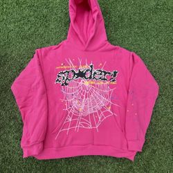 Pink v2 - Sp5der Hoodie 