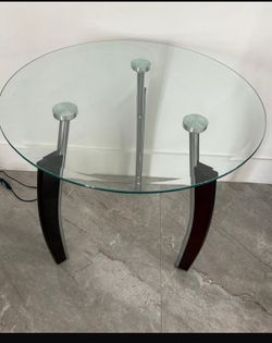 Mesa  de vidrio
