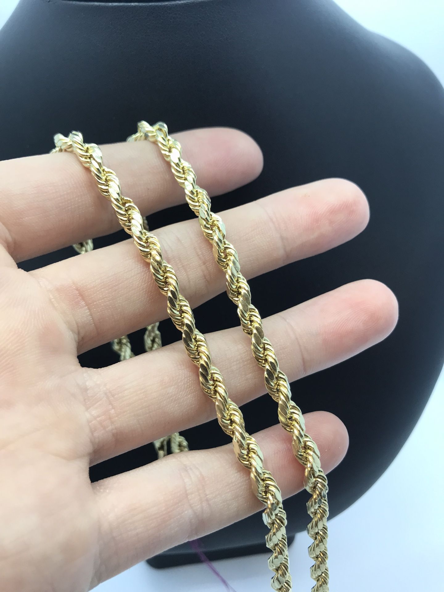 Gold Chain Rope 10K New