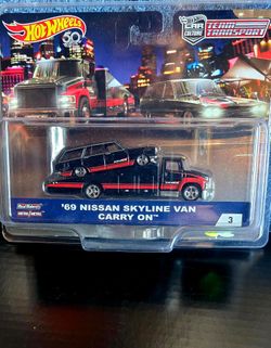 Hot Wheels #3 Advan Team Transporter In Heavy Duty Protector